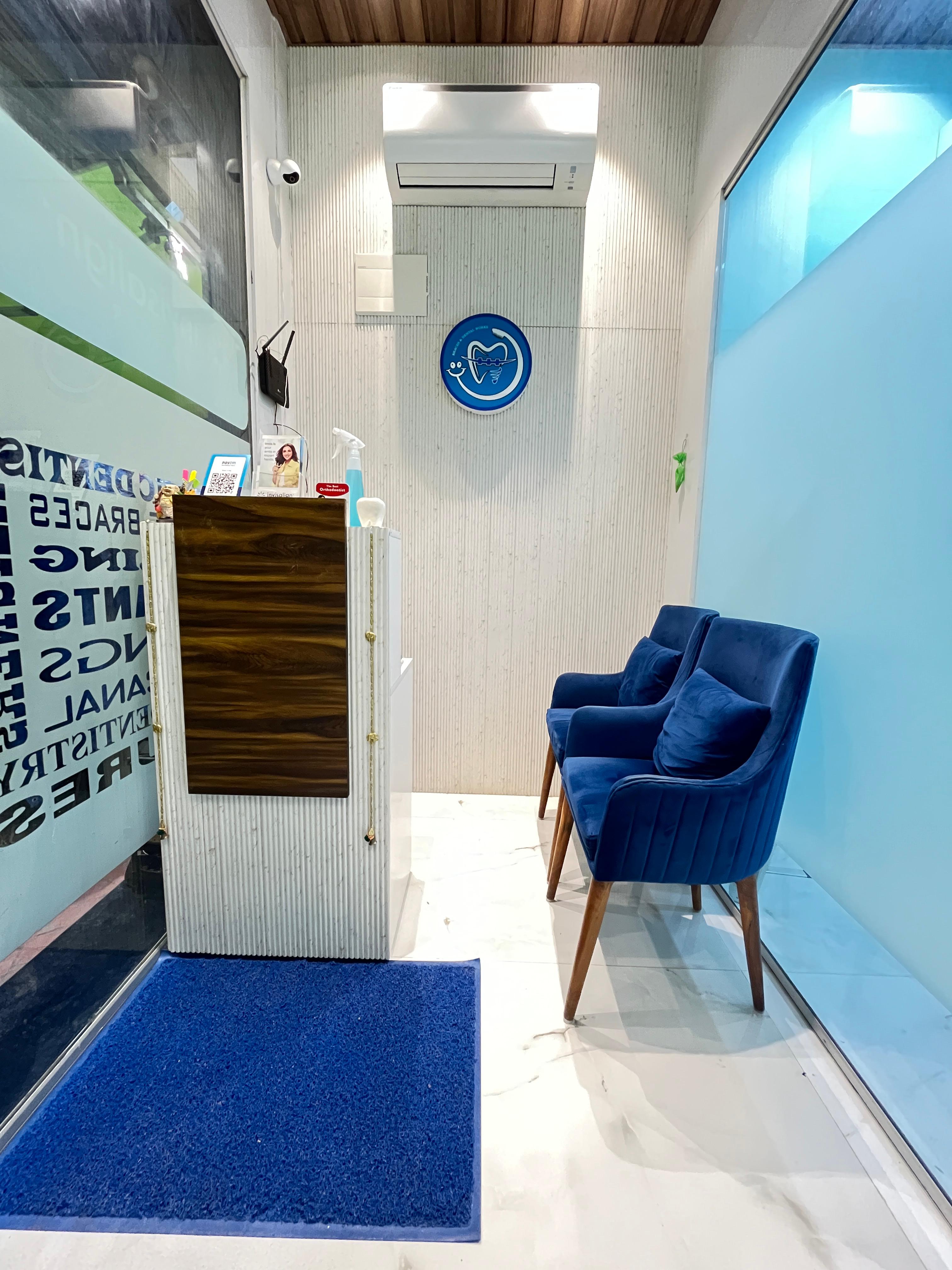 Clinic reception and waiting area
